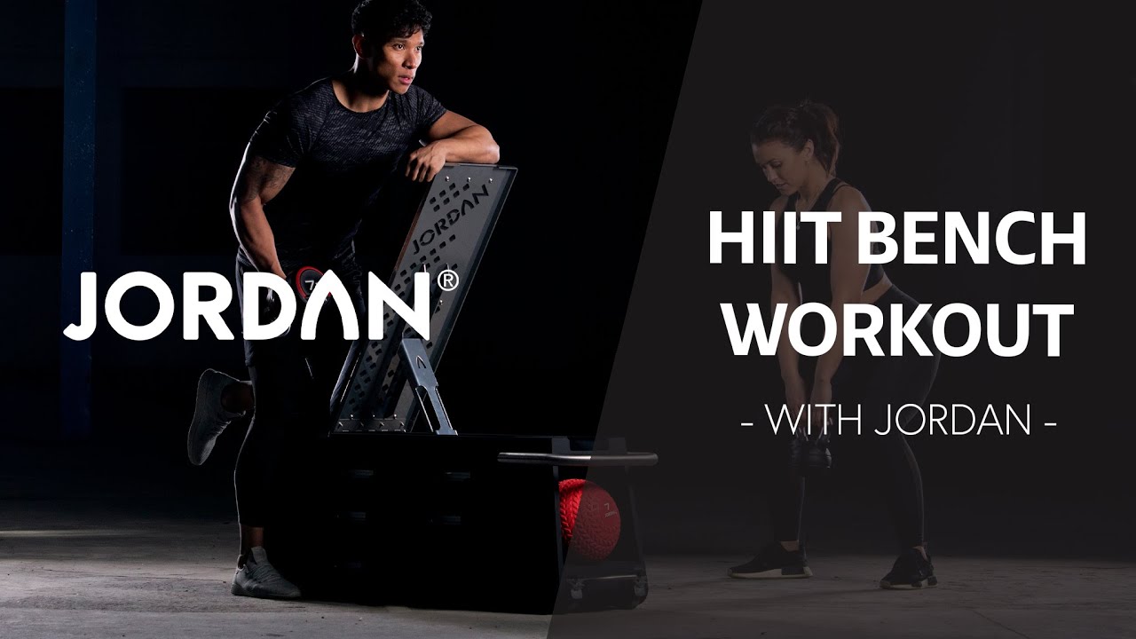 25 minute HIIT Bench Workout with Jordan Fitness