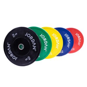 JORDAN® HG Coloured Rubber Bumper Weight Plates