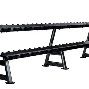 JORDAN® 12 Pair Dumbbell Rack (2 tier)