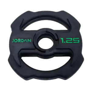 JORDAN® Ignite V2 Rubber Studio Barbell Plates 1.25kg (Discontinued)