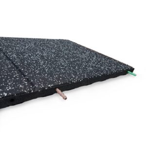 JORDAN® ACTIV SHOX Gym Flooring 40mm (Black/ Grey Fleck)