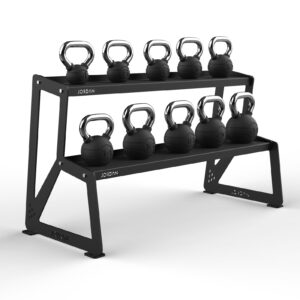 JORDAN® Kettlebell Storage Rack - Black [EX DEMO]
